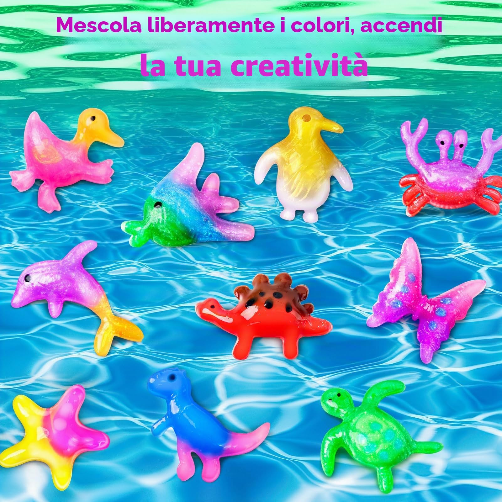 JOPSHEEN Magic Water Elf, 30 Colori Magico Acqua Fairy Gel per Bambini | Attivita Creative Bambino, DIY Giocattolo Fatto a Mano per Ragazzi e Ragazze