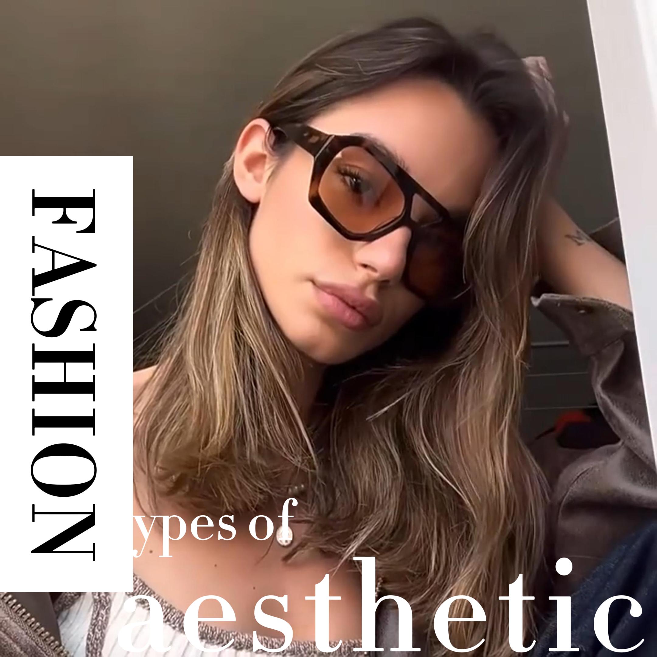 Mirkcittle Trendy Square Aviator Sunglasses for Women Men