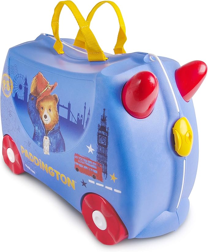 Trunki Children’s RideOn Suitcase & Hand Luggage, Paddington Bear