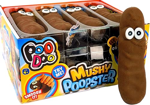 Miniatura 2 de JA-RU Juguetes elásticos para caca para niños (juguete de 12 cacas) Juguetes para ansiedad blandos de levantamiento lento  Divertidas caca de perro