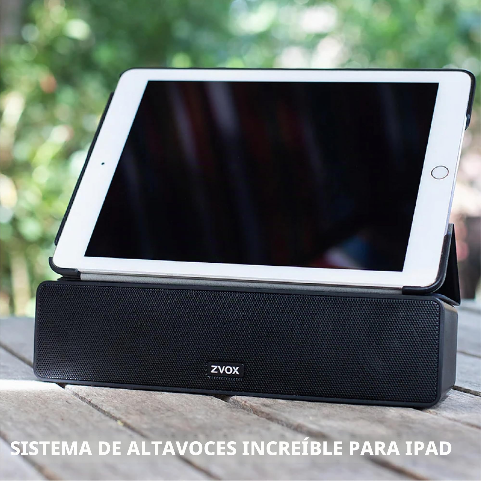 ZVOX AccuVoice AV100 - Altavoz compacto para TV con 6 niveles de refuerzo de voz, color negro