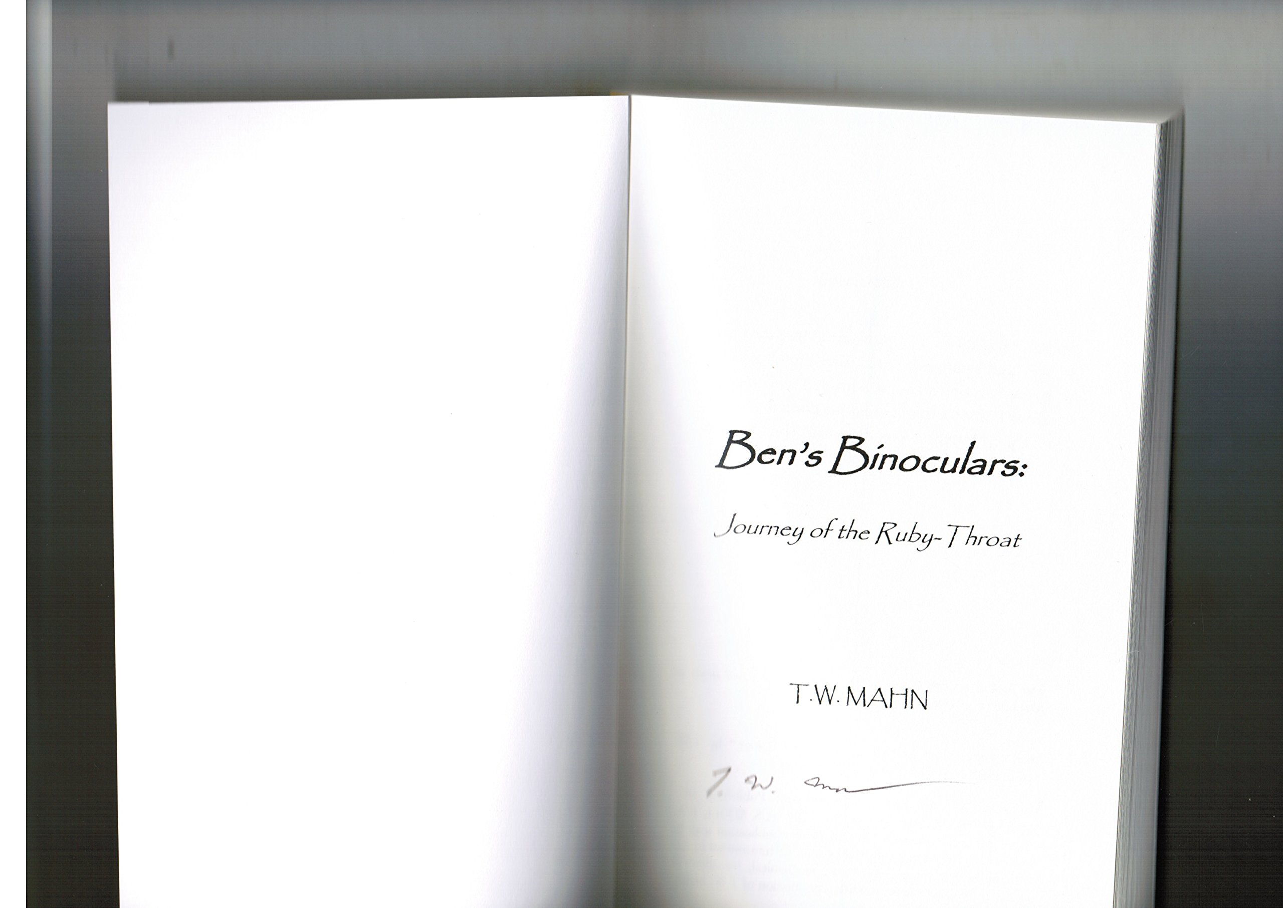 Ben's Binoculars: Journey of the Ruby-Throat