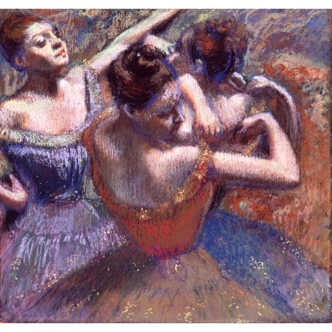 Degas Danseurs impression giclée roulée 61x45.7cm ARTICULOZY - 2