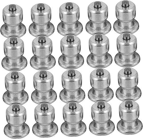 Vaguelly 50 piezas de pernos de neumático atornillados clavos antideslizantes para neumáticos de automóvil, neumáticos de nieve, ruedas de