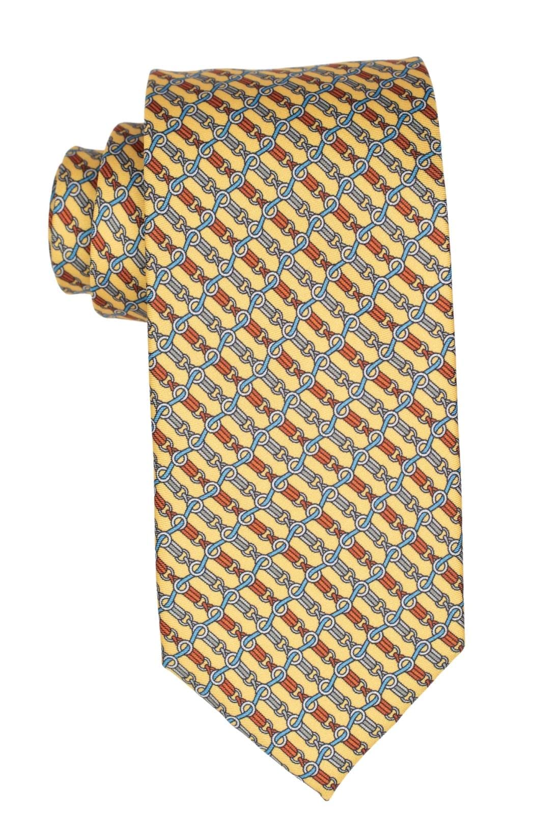 The Tie Hub Premium Italian Como Silk White Necktie For Men