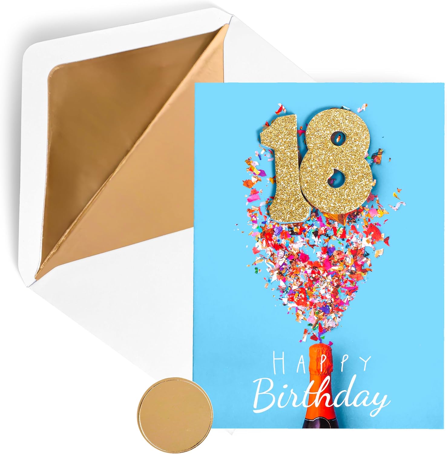 Fun 18th Birthday Cards For Men Woman - Buckle Up - Happy Birthday Card For Son Daughter Brother Sister Grandson Granddaughter Niece Nephew Cousin