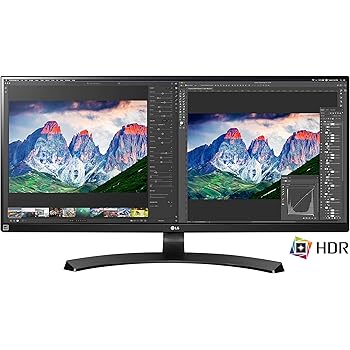 LG 34WL750 UltraWide Monitor 34" Quad HD IPS HDR 10, 3440 x 1440, Radeon FreeSync 60 Hz, 2 x HDMI, 1 x Display Port 1.4, Multitasking, Uscita Audio, Altezza Regolabile