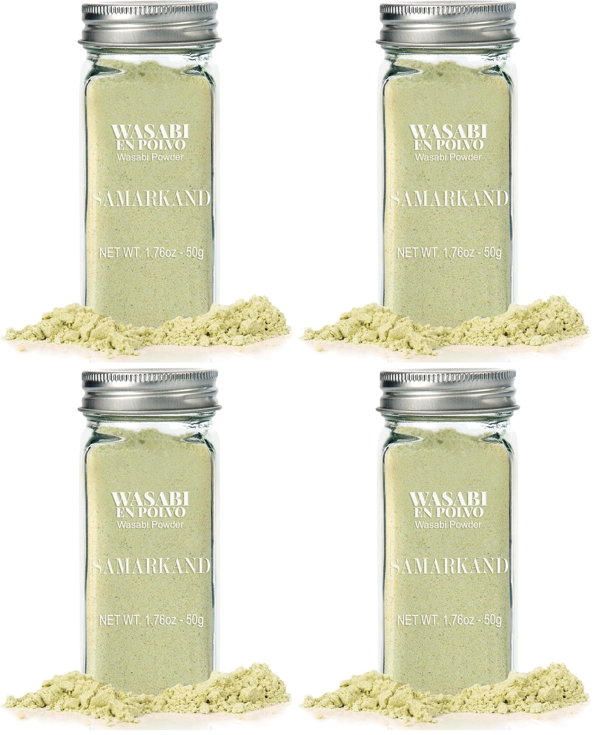 Wasabi in Polvere 50 g - Wasabi Powder (Confezione da 4)