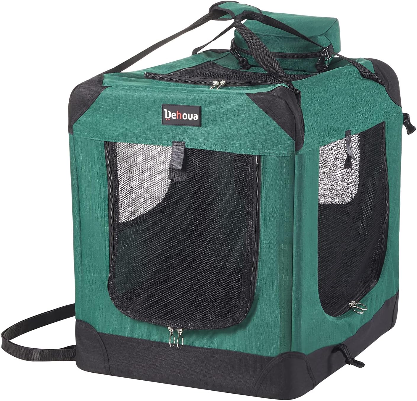 EliteField 3Door Folding Soft Dog Crate, Indoor Outdoor Pet Home