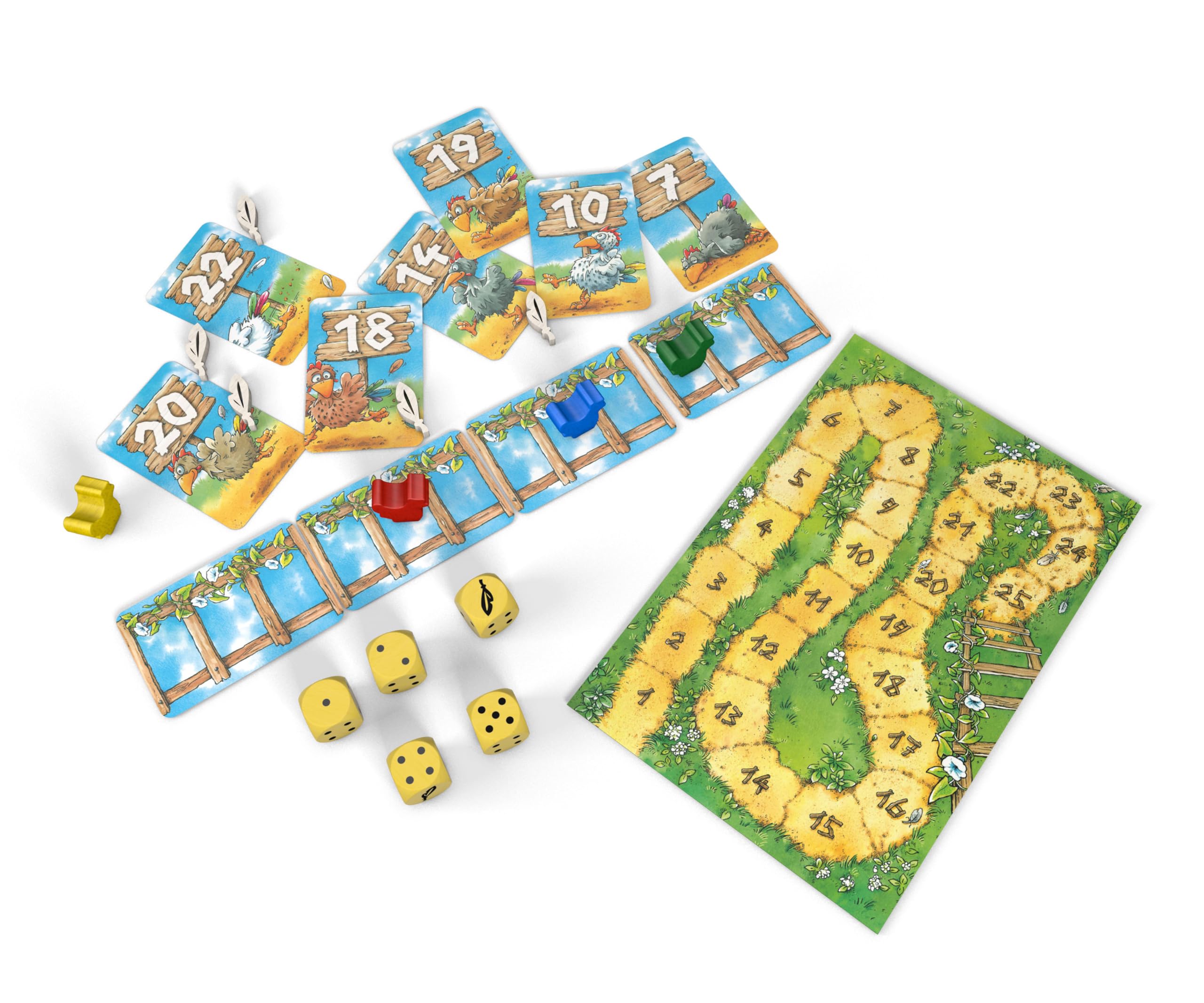 Gioco Da Tavolo Zoch 'Giù Dadi' – Gioco Di Polli Per Famiglia, Dagli 8 Anni, 2-5 Giocatori, Durata 30 Minuti - 2
