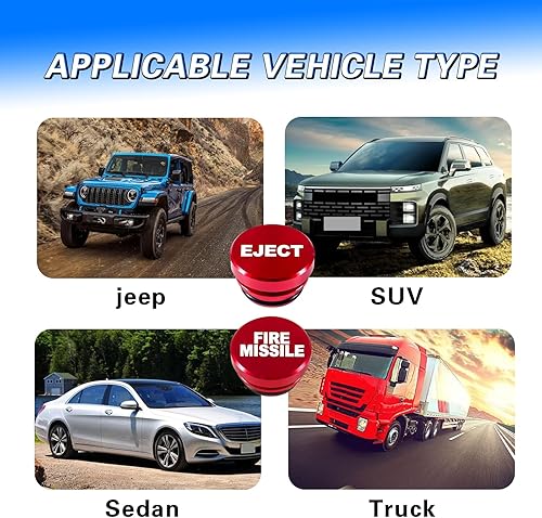 Miniatura 4 de ZBGUN 2 fundas para encendedor de cigarrillos de automóvil, proyectiles de expulsión y fuego, cubierta de metal para encendedor de cigarrillos, tapa
