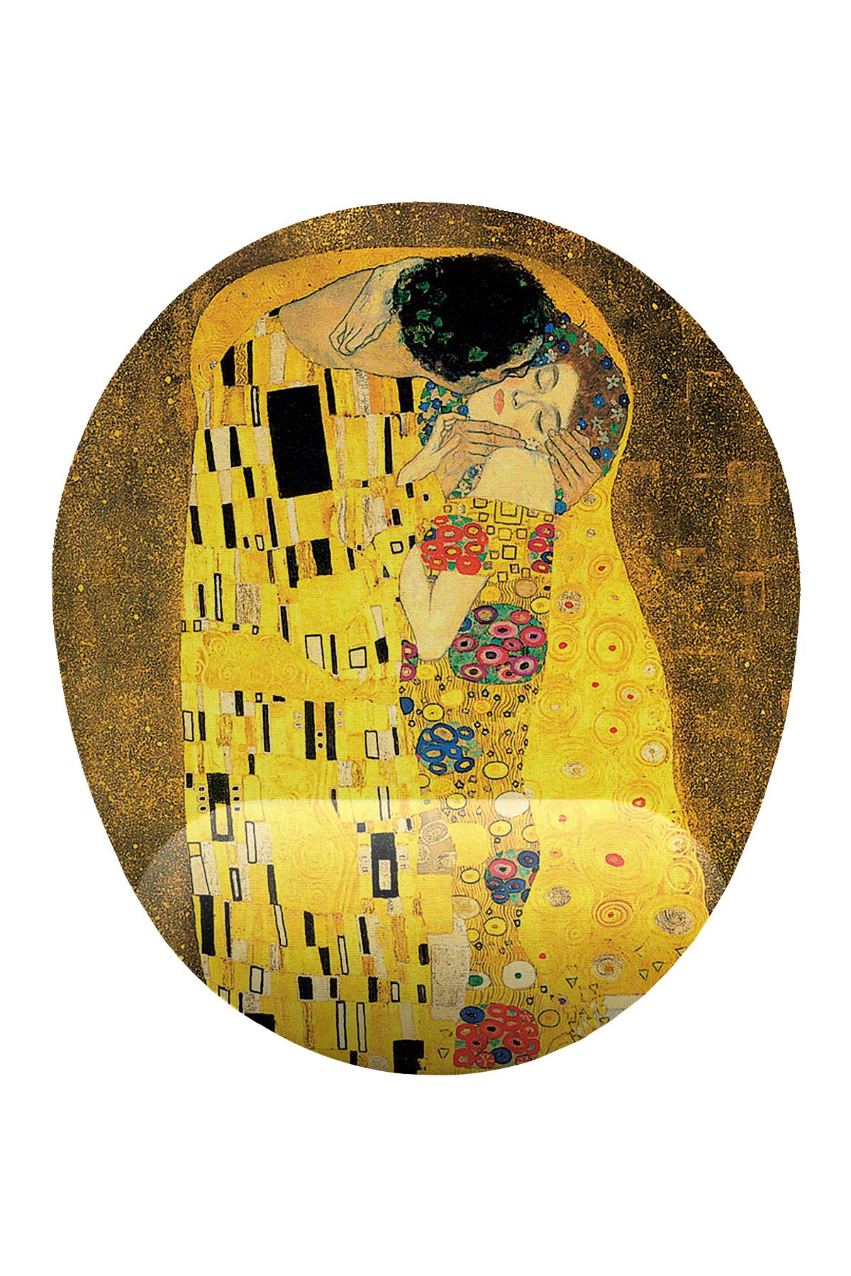 iyi fikirler Gustav Klimt Kiss Bilek Destekli Mouse Pad