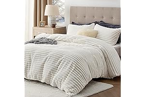 Bedsure Flannel Duvet Cover Queen
