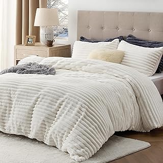 30+ Modern Bedroom Ideas You’ll Want to Copy Instantly 142 Bedsure Fluffy Duvet Cover Set - Ultra Soft Plush Shaggy Comforter Cover...