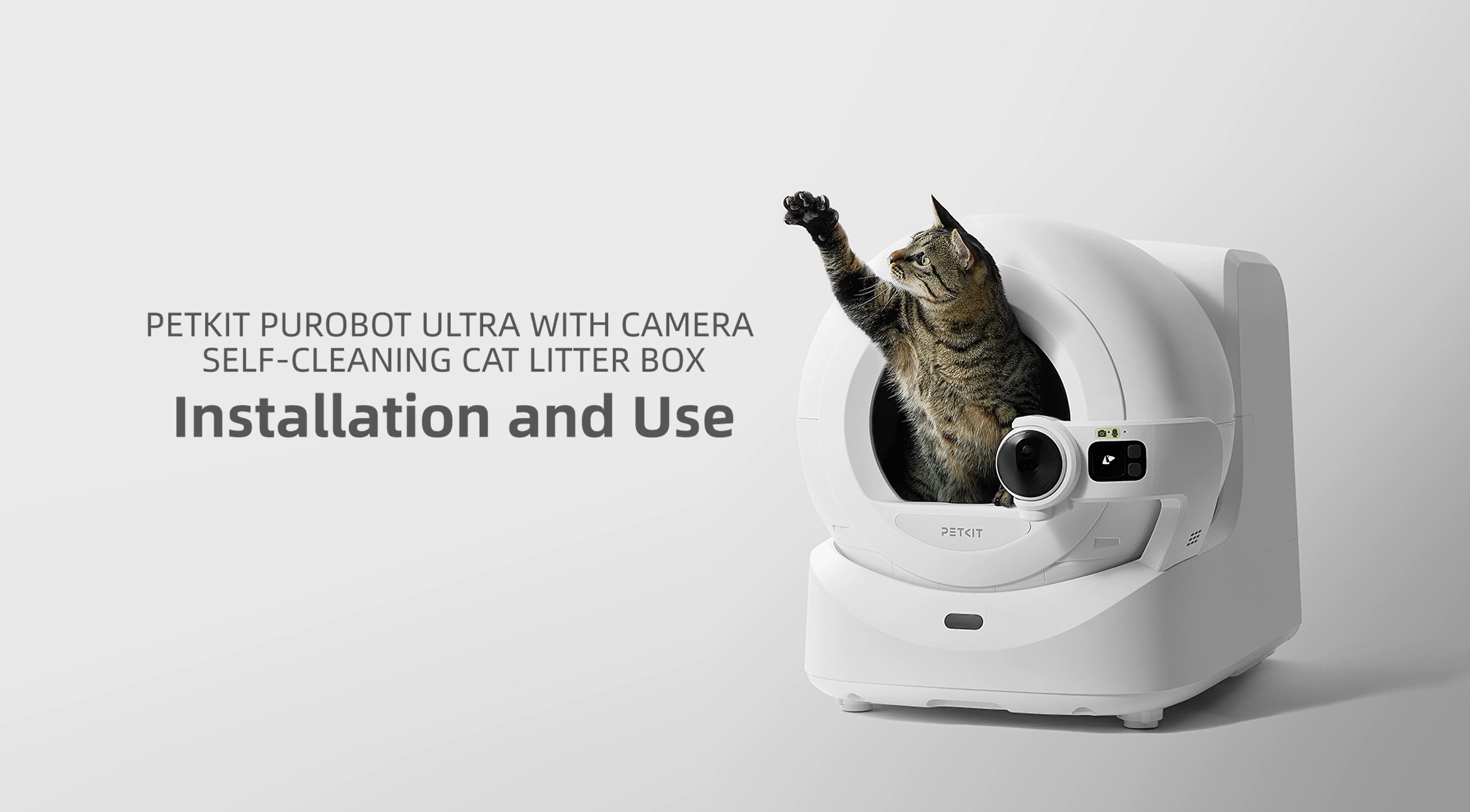 Watch PETKIT PUROBOT ULTRA Installation and Operation on Amazon Live