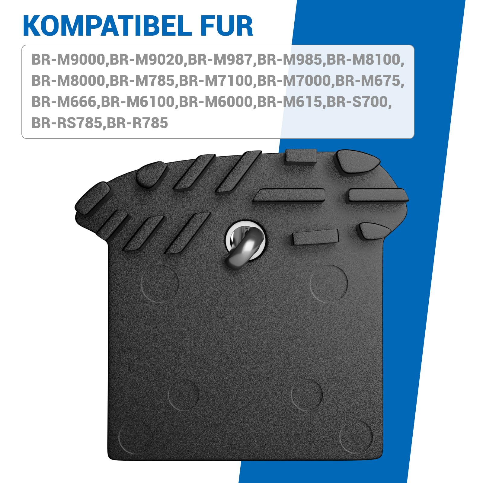 Plaquettes De Frein Vélo CLOPAE J05A – Compatibles Shimano M9000, M8000, M7000, Résine Cuivre, Dissipation Thermique Optimale