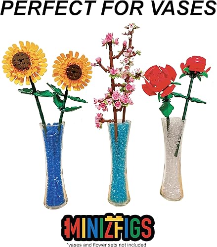 Miniatura 3 de Minizfigs 1050 platos redondos blancos de 1 x 1  Piezas y piezas de bloques de construcción a granel, piezas de puntos, tachuelas circulares, placa