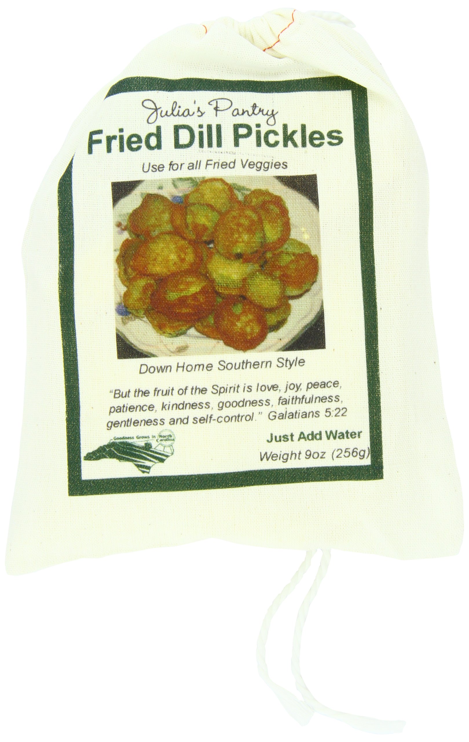 Julia's Pantry Fried Dill Pickles Mix, Cloth, 9 Ounce