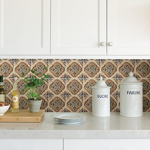 Miniatura 4 de WallPops DWPK2791 Kit de calcomanías de azulejos Palais