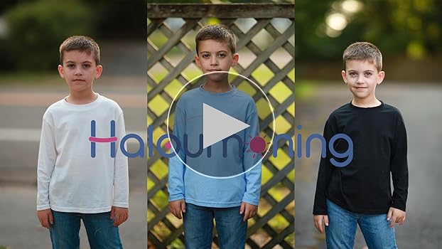 Amazon.com: Haloumoning Kids Boys Long Sleeve Crewneck T