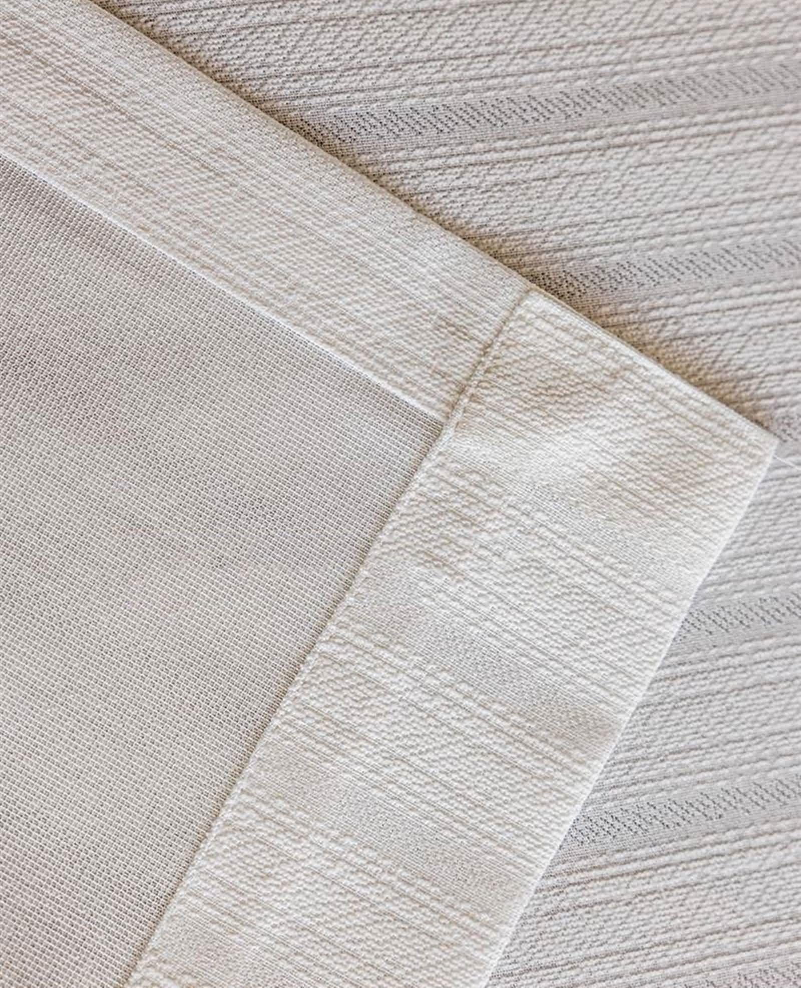 Firanki białe, półprzezroczyste, na przelotkach, do pokoju młodzieżowego, z woalu, żakardowe, do salonu, sypialni, zestaw 2 sztuk, 132 x 115 cm x 115 cm (szer. x wys.)
