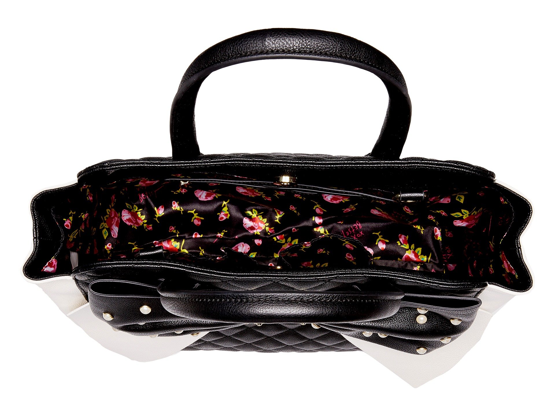 Betsey Johnson Oversized Bow Satchel at 6pm