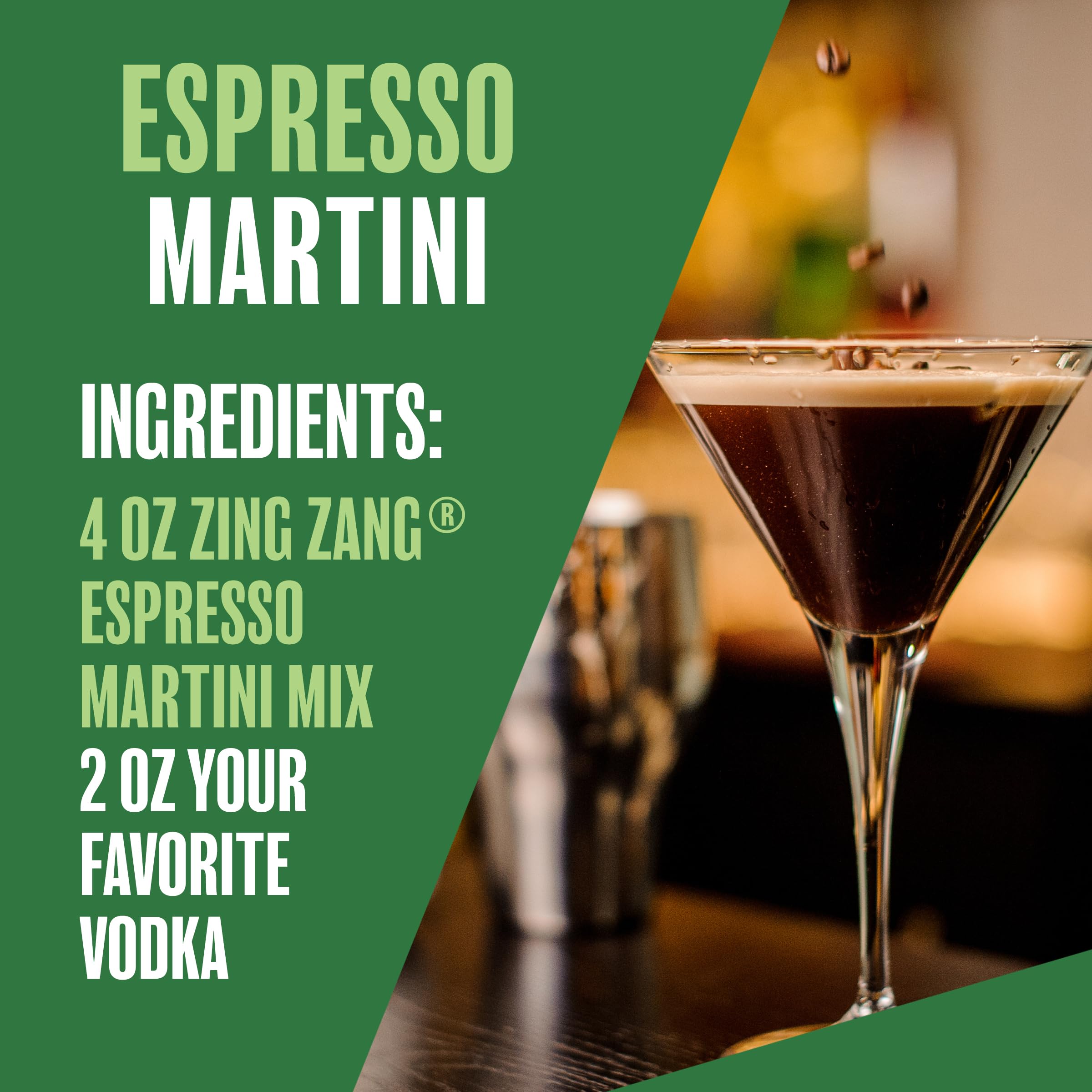 Amazon.com : Zing Zang Espresso Martini Mix - Non-Alcoholic Coffee