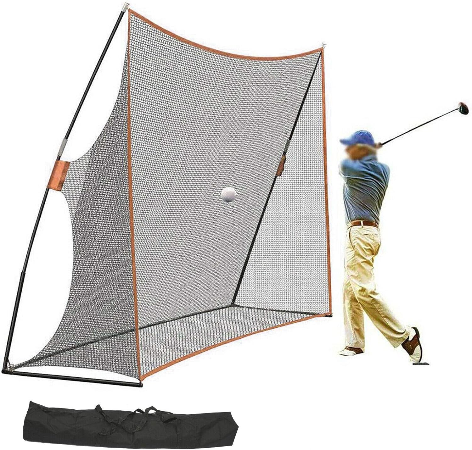 TBVECHI Golf Practice Hitting Net, 10x7x3 FT Nets, Portable