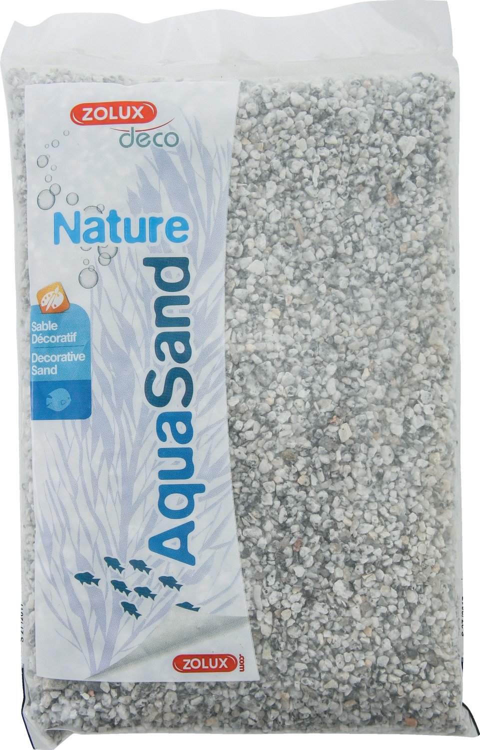 Zolux Gravier Natural para Acuario Granito Hawái de 2 a 5 mm de granulométie – 1 kg