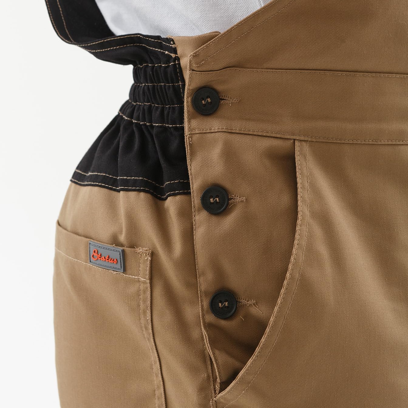Bib Overall Status - Anatomical knees - Breathable - Dirt/Abrasion Resistant - Reinforced Joints