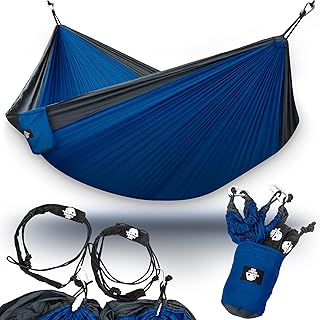 Legit Camping Hammock - Hammocks - 2 Person Hammock - Tree Hammock - Double Hammock - Portable Hammock - Outdoor Hammock - Hammock - Travel Hammock - Hammocks for Outside - Heavy Duty Hammock