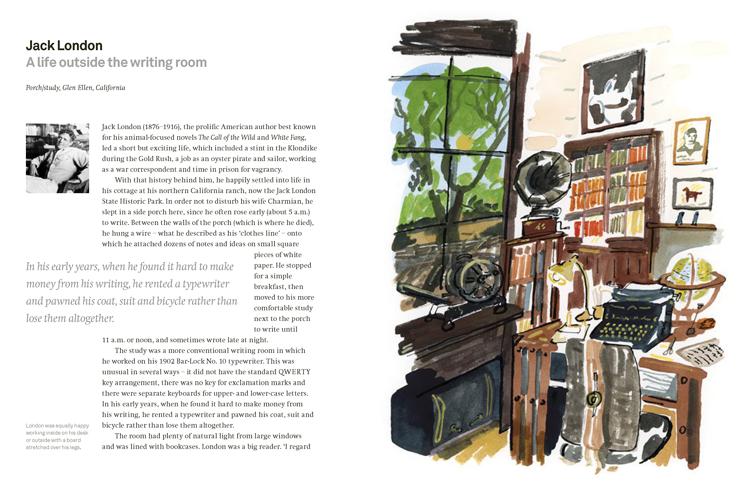 Rooms of Their Own: Where Great Writers Write