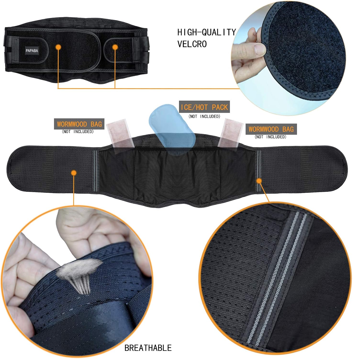 🛒 Crazy Deals Back Braces for Lower Back Pain Women, Back Support Belt for Men Lumbar Support Posture Corrector for Men and Women Lower Back Brace for Sciatica, Scoliosis and Herniated Disc (L/XL)