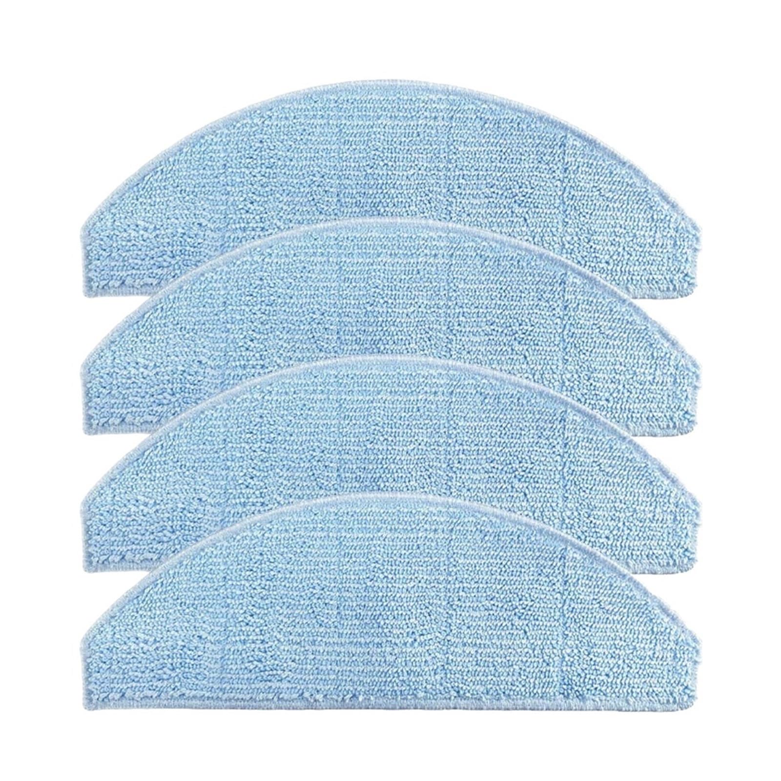 RHOBYXONZ 4/10pcs Mops And Handle Pad Sets For Mars 01, Compatible For Laresar, Compatible For Lubluelu, Robotic Vacuum Cleaners Accessories(4 PACK)