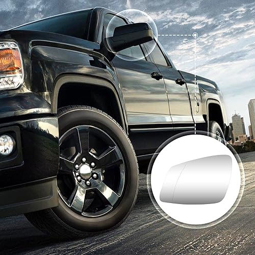 Miniatura 7 de Espejo retrovisor con calefacción, para BMW 228i 320i 328i 330i 330i 335i 428i 428i 430i 435i 440i 535i 535i 550i 640i i3 M2 M3 M4 M5 M6 X1, vidrio