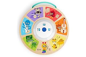 Cal's Smart Sounds Symphony Magic Touch Wooden Electronic Activity Toy for Babies...