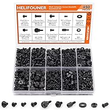 450 Pieces Computer Standoffs Screws Assortment Kit for 2.5