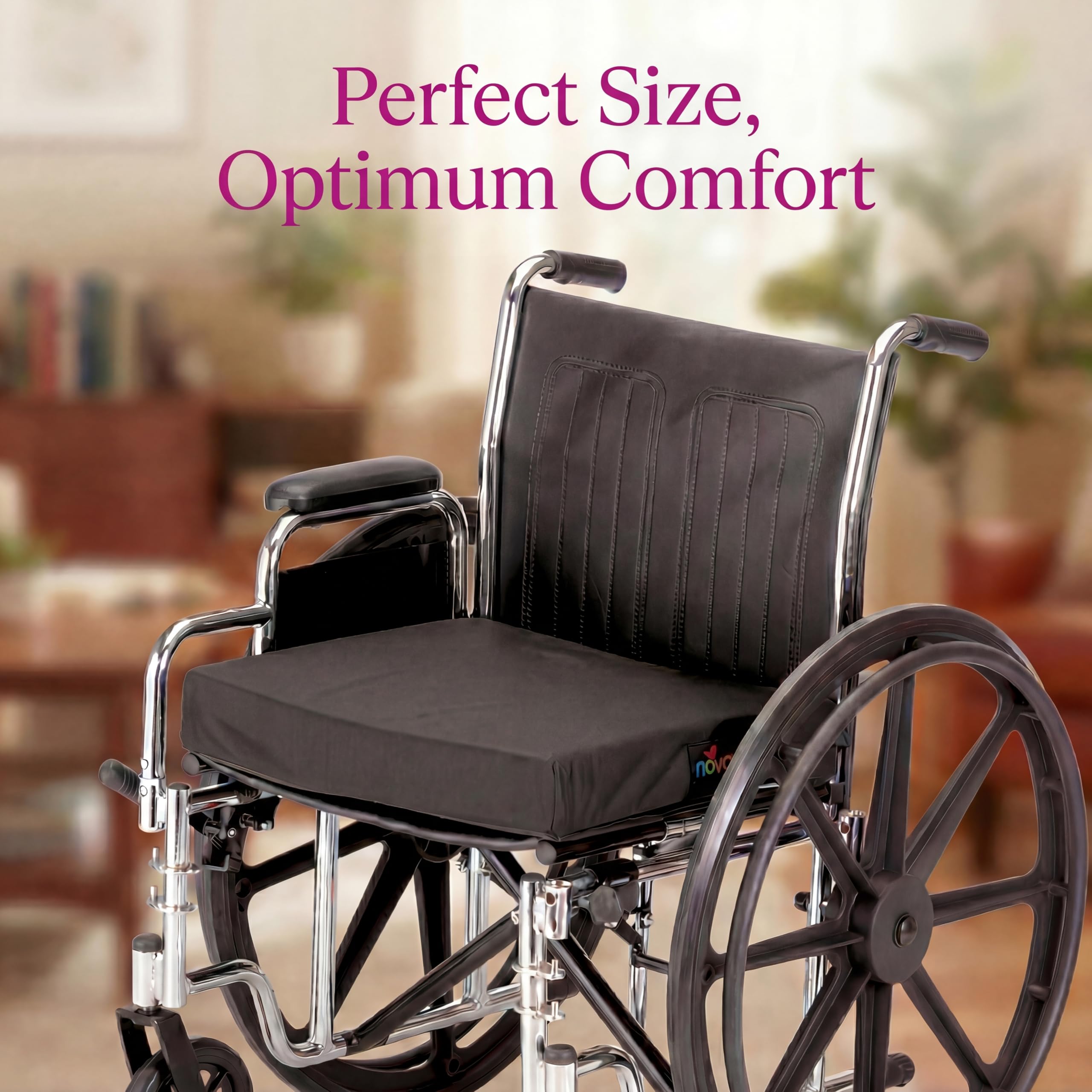Amazon.com: NOVA Seat Cushion for Wheelchair & Office Chair