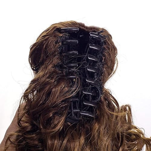 Miniatura 5 de SWACC - Extensiones de cola de caballo de 12 pulgadas con clip de pinza, cabello sintético rizado