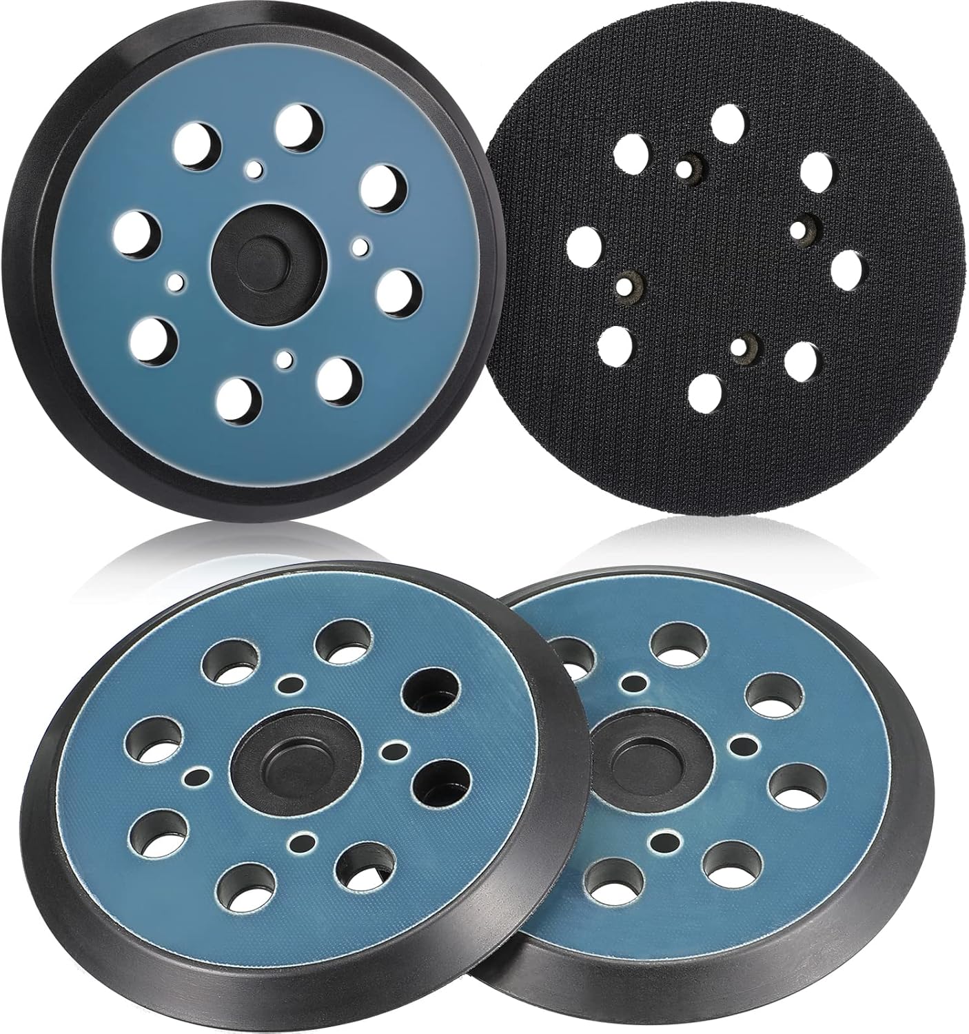 5 Inch 8 Hole Hook and Loop Orbital Sander Replacement Pad Backing Pad