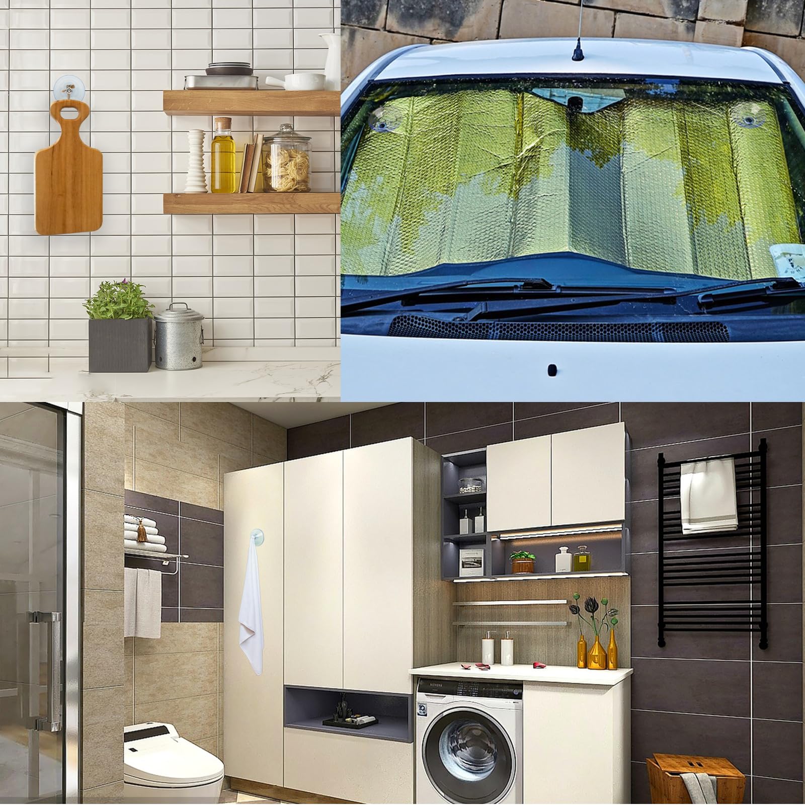 10 Ventose M8 Con Filettatura ASOFTY - Diametro 85mm, Per Vetro E Superfici Lisce - Foto 10