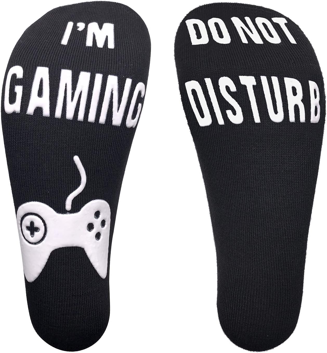 Gamer Socks Gamer Gifts Sock Do Not Disturb, I'm Gaming Novelty Funny Socks Birthday Present Chiristmas Gifts Funny Mid Calf Socks For Game Lovers Christmas Men Women Unisex, Short
