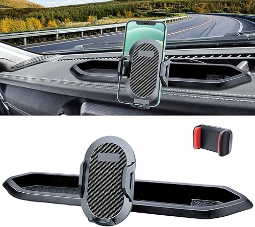 Miniatura 10 de Soporte de teléfono para Jeep Wrangler JL JLU 2018-2023 y soporte de teléfono multimontaje para Jeep Gladiator JT Dash 2020 2021 2022 2023 con