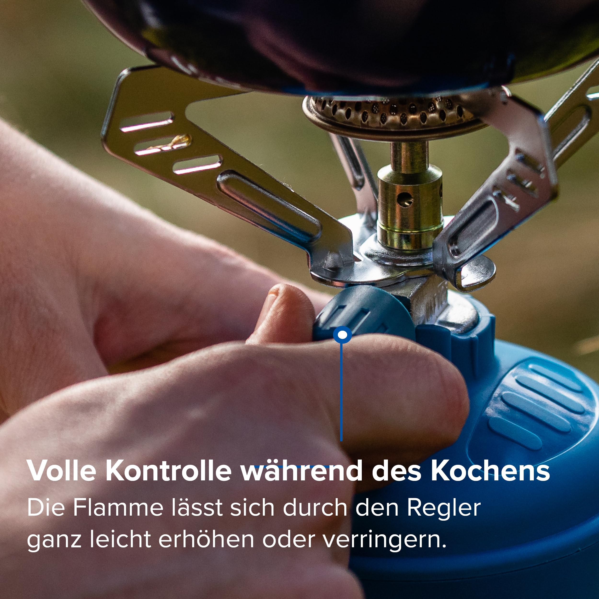 Campingaz 206 S Campingkocher, Gaskocher 1-flammig für Camping, Festivals oder Wanderungen