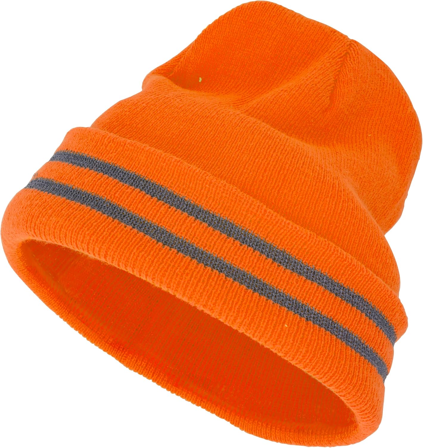 Gelante High Visibility Reflective Safety Knit Beanie for Men & Women – Warm Winter Headwear for Outdoor Activities. - Image 7