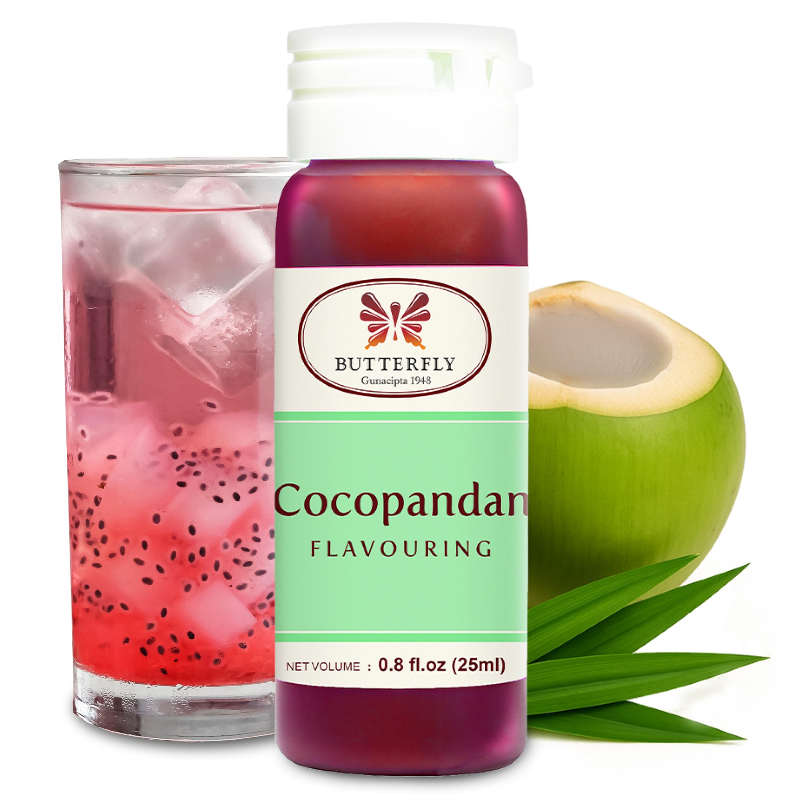 Amazon.com: Butterfly Flavoring Extract Paste, Cocopandan, 25 ml