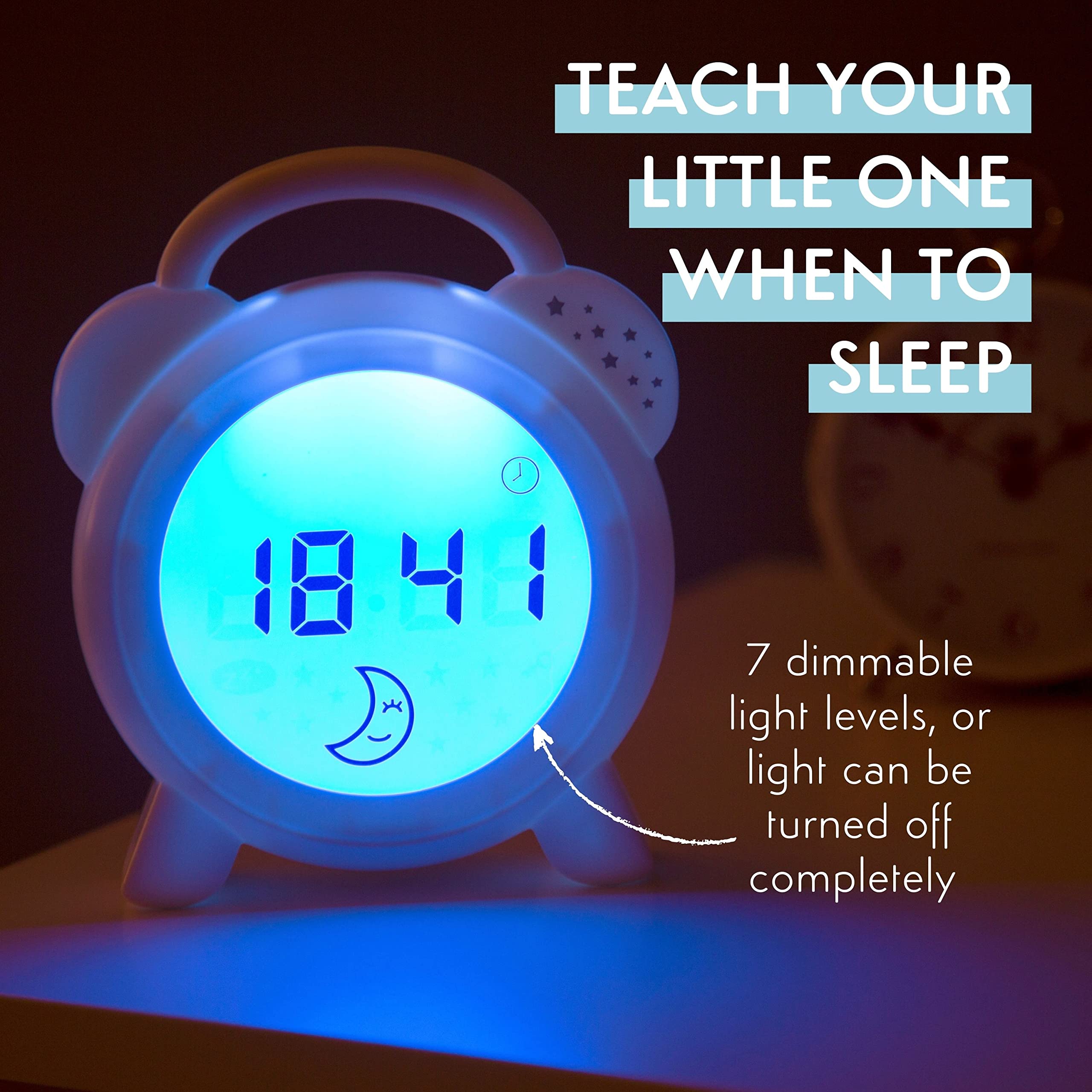 PurFlo Snoozee – Horloge d'apprentissage, unisexe