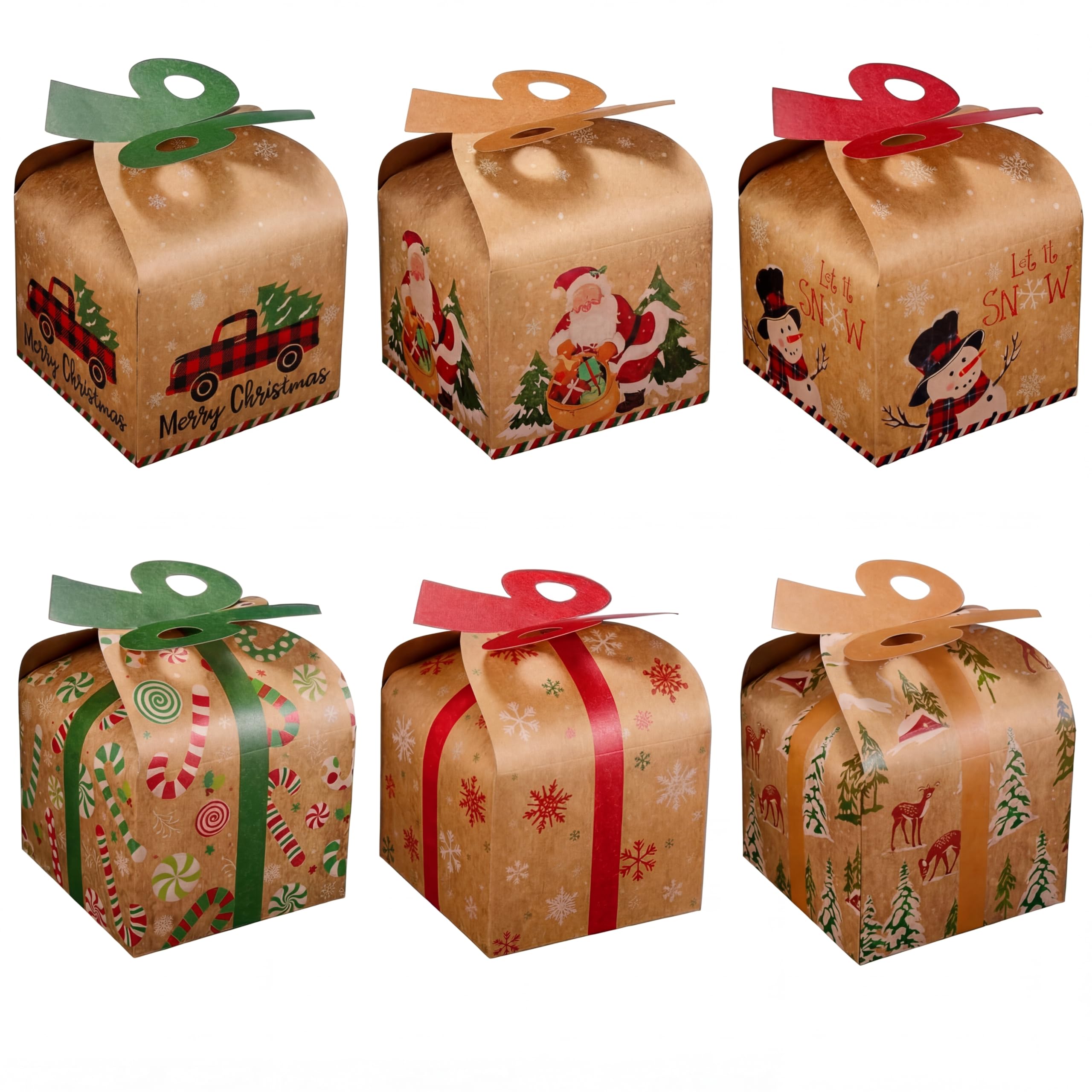Photo 1 of Funrous 24 Pcs Christmas Gift Boxes with Bow