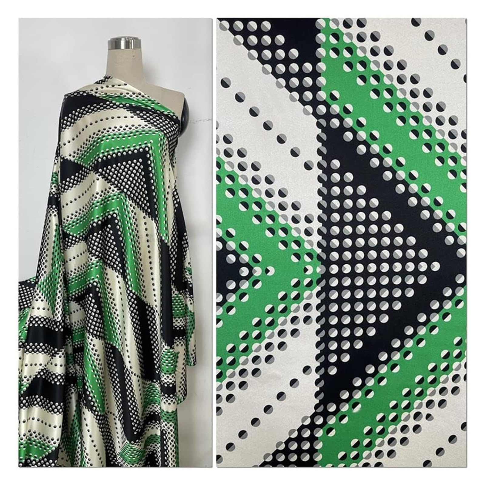 Brokatowa jedwabna satyna 116 cm x 50 cm na akcesoria do kostiumów odzieżowych DIY