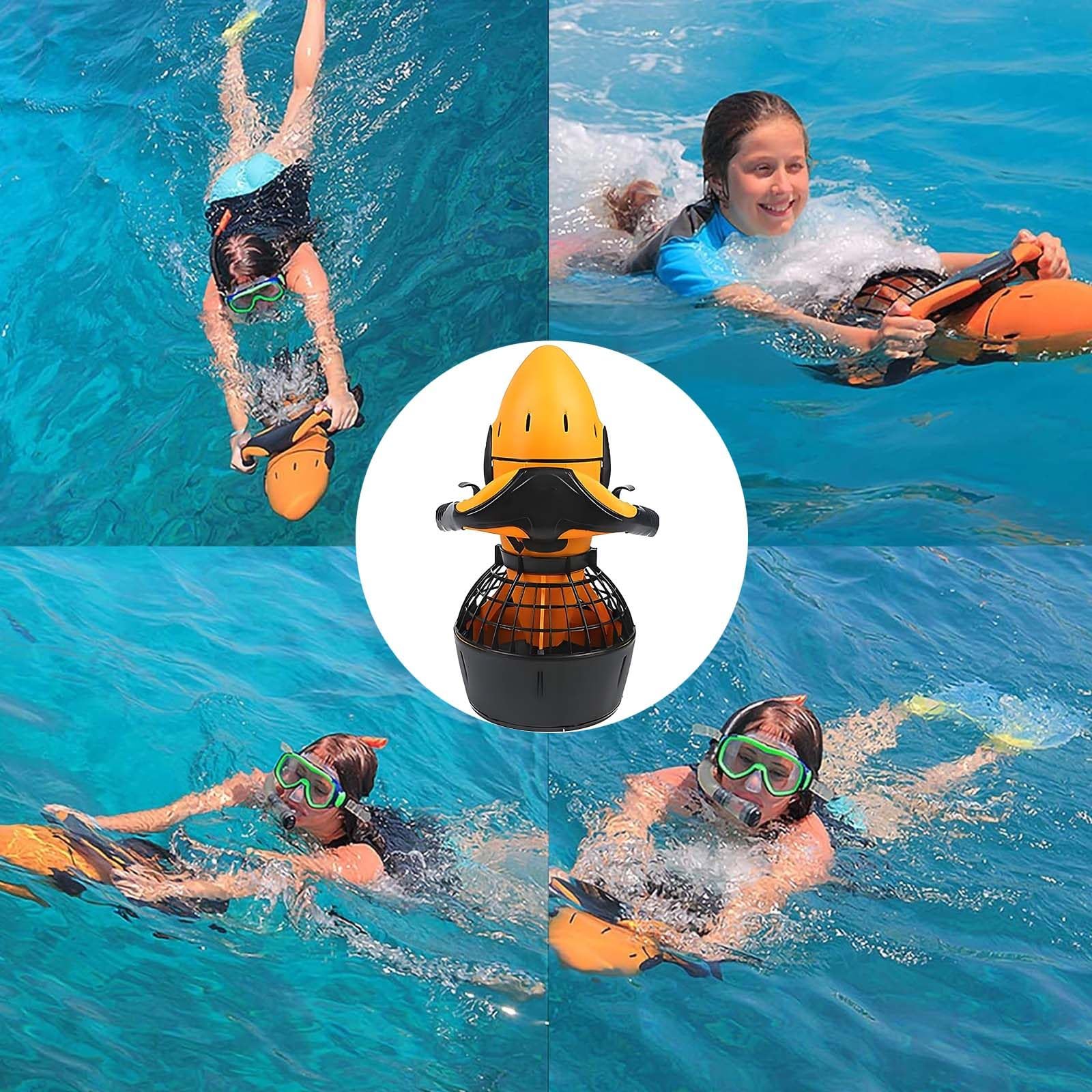 Scooter De Aventura Marina De 300 W Y 500 W, Aeronave De Buceo Submarino De Doble Velocidad, AutonomíA De 40 A 60 Min,300W
